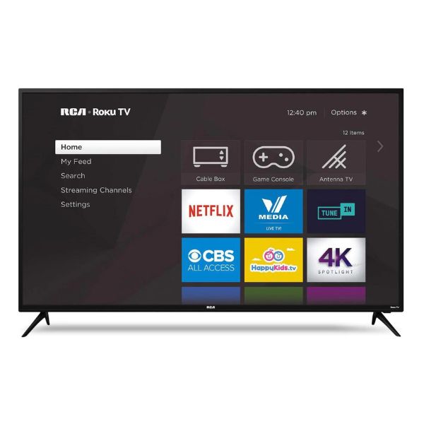 Pantalla RCA Roku 55" 4K Smart TV, RC55RK Pantalla RCA Roku 55" 4K Smart TV, RC55RK
