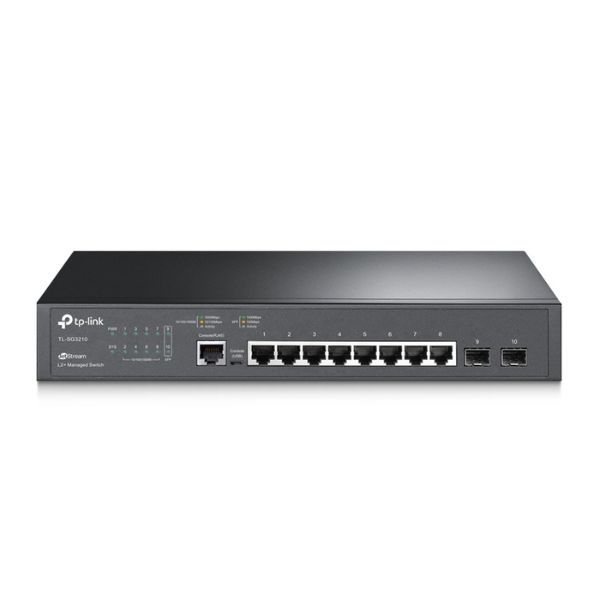 Conmutador TP-Link TL-SG3210 JetStream de 8 Puertos Conmutador TP-Link TL-SG3210 JetStream de 8 Puertos