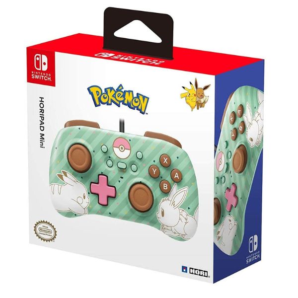 Control HORIPAD Mini Nintendo - Pokemon: Pikachu & Eevee Control HORIPAD Mini Nintendo - Pokemon: Pikachu & Eevee