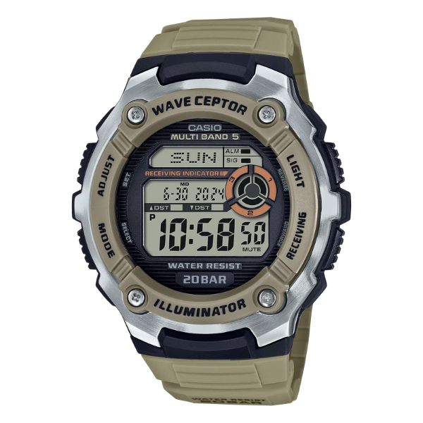 Reloj Casio Wave Ceptor Illuminator Atomic Digital Reloj Casio Wave Ceptor Illuminator Atomic Digital