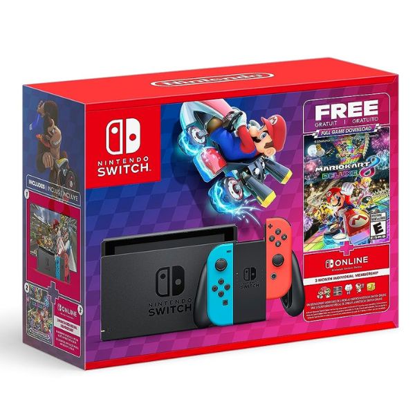 Consola Nintendo Switch Mario Kart 8 Deluxe Bundle Consola Nintendo Switch Mario Kart 8 Deluxe Bundle
