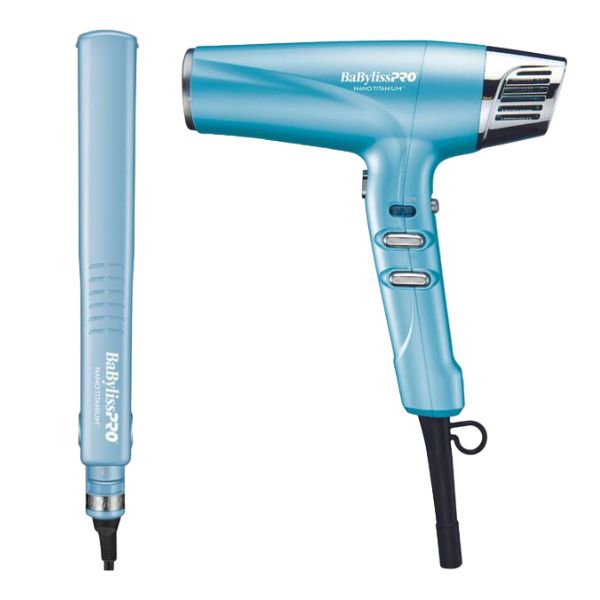 Kit BaBylissPRO Tecnología Iónica Doble Nano Titanium Kit BaBylissPRO Tecnología Iónica Doble Nano Titanium