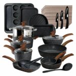 Juego de Ollas Antiadherente Kitchen Academy 30 Piezas