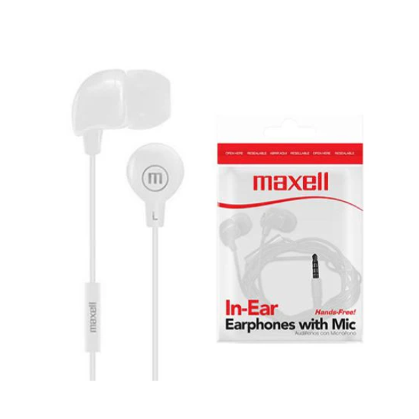 347946-2 Audifono Intrauditivo Maxell con Mic