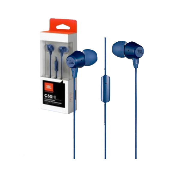 6925281946189-4 Audífonos Alámbricos JBL C50HIBLU