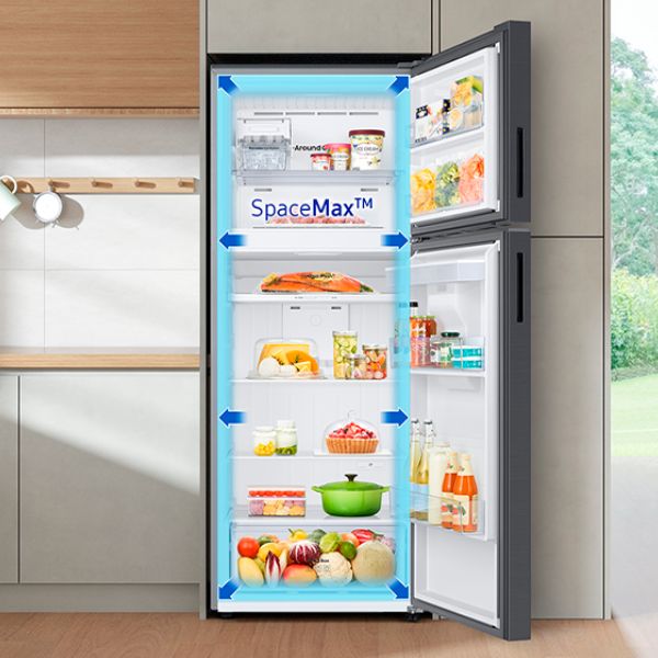 RT35DG5224S9AP (9) Refrigerador Samsung RT5300D 12.1 pies Top Mount con dispensador, RT35DG5224S9AP