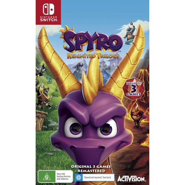 Juego Nintendo Spyro Reignited Trilogy Juego Nintendo Spyro Reignited Trilogy