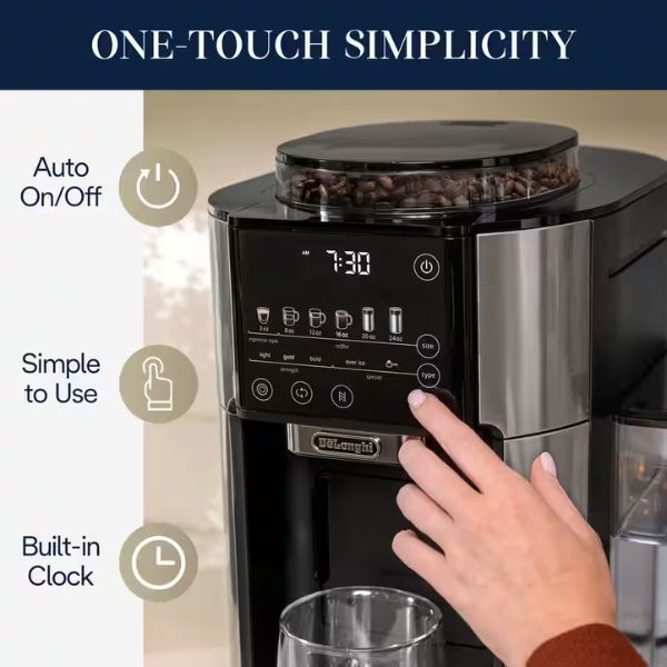 B0BTN3VYW9 (3) Coffee Maker DeLonghi TrueBrew Drip