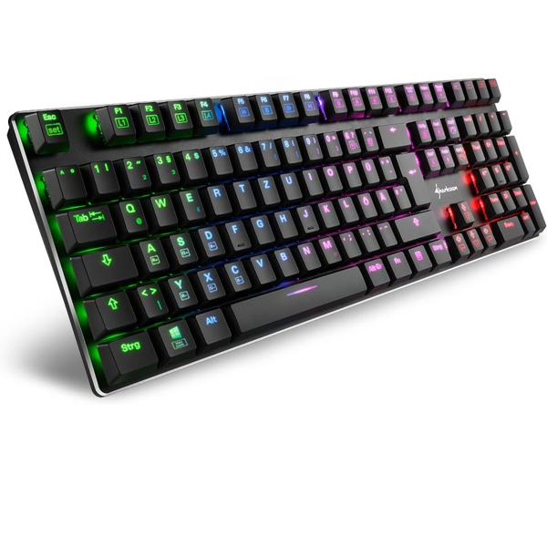 EC1201131 -3 Teclado Gaming RGB Sharkoon PureWriter