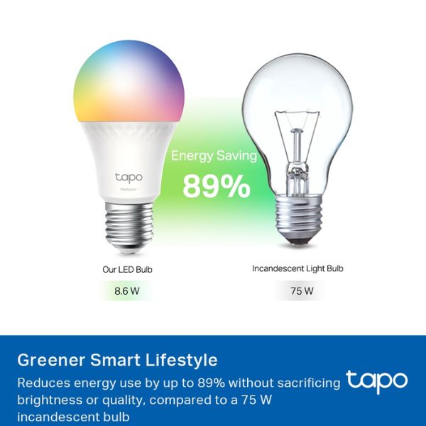 EC3107037 (2) Bombillo LED Tp-link Tapo L535E RGB Multicolor