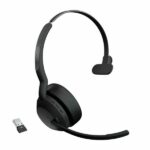 Audífonos Jabra Evolve2 55 Mono con Adaptador USB-A