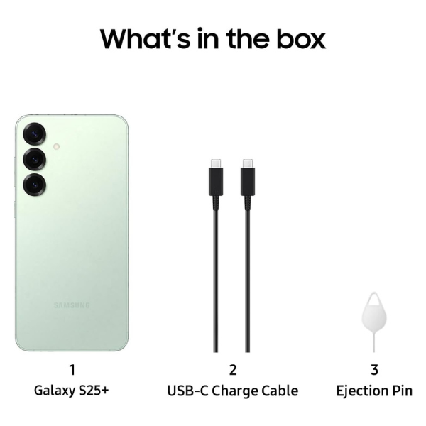 SM-S936BLGJGTO (3) Celular Samsung Galaxy S25 Plus 5G 12GB/256GB