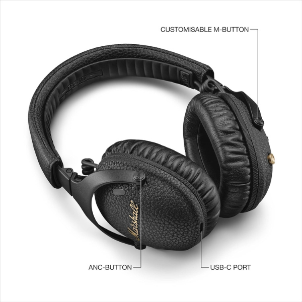 B0DFDT1TWC (4) Audífonos Marshall Monitor III Bluetooth