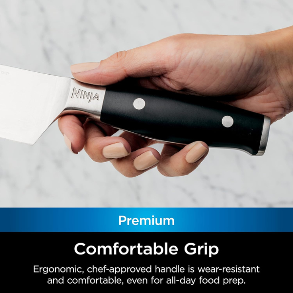 B09ZLWYDLF (5) Cuchillo Ninja K30020 Chef Foodi NeverDull System de 8"