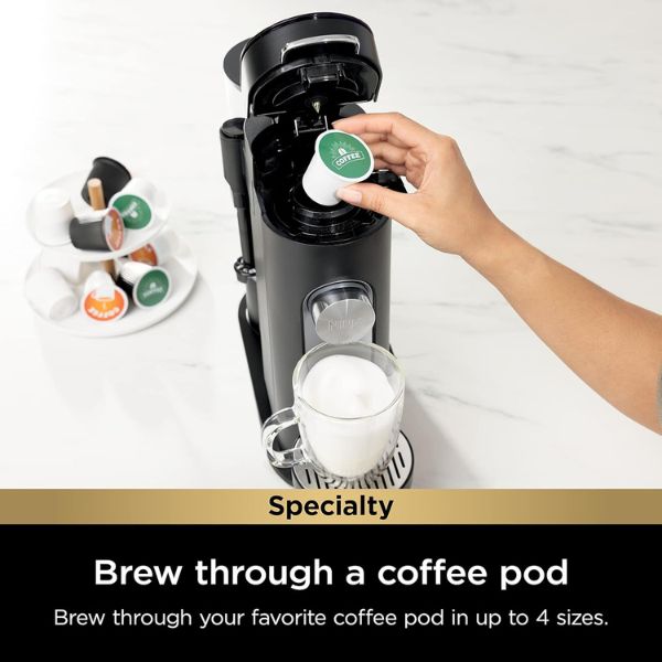 B0C25Y15TL-3 Máquina Personal Ninja Pod & Grounds con Cápsulas K-Cup PB051