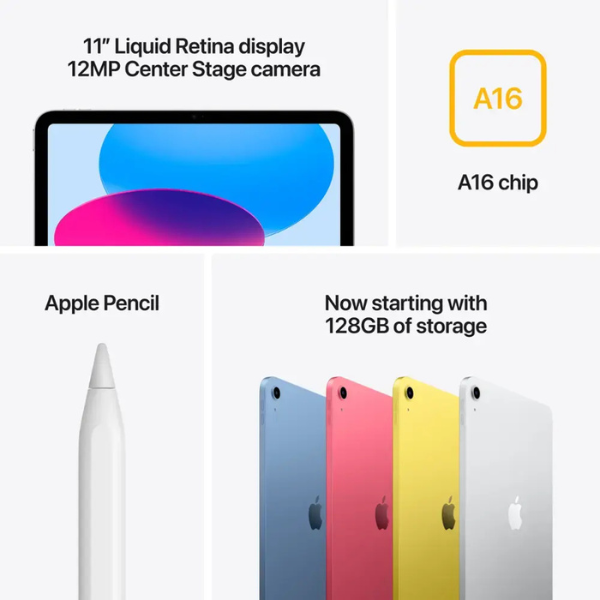 B0DZ75TN5F (6) Tablet Apple iPad 11" WiFi A16
