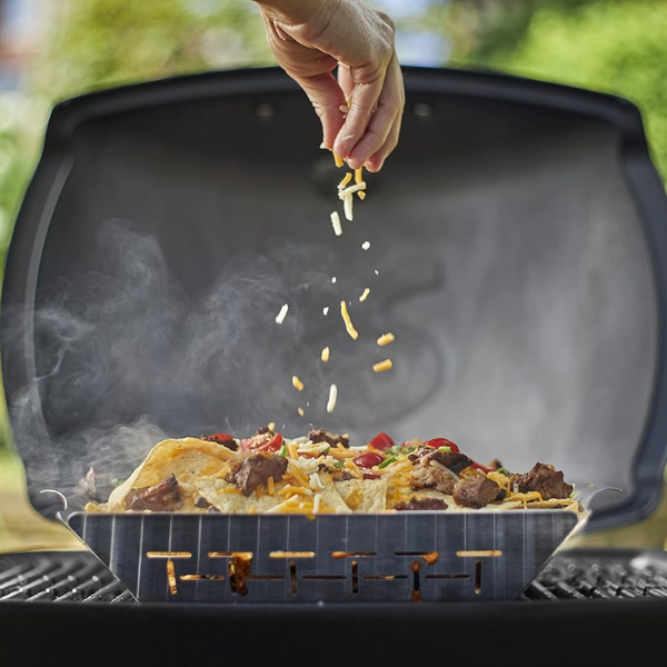 B000WEIJUW-5 Cesta para Parrilla de Lujo Weber