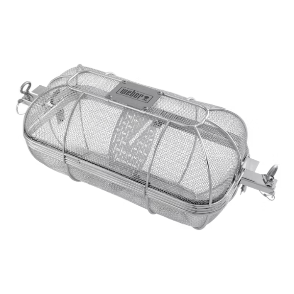 B0B9V8MDXC (2) Cesta de Crujientes Weber CRAFTED Gourmet BBQ System para Asar