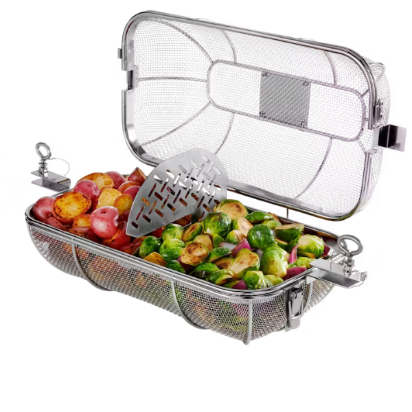 B0B9V8MDXC Cesta de Crujientes Weber CRAFTED Gourmet BBQ System para Asar