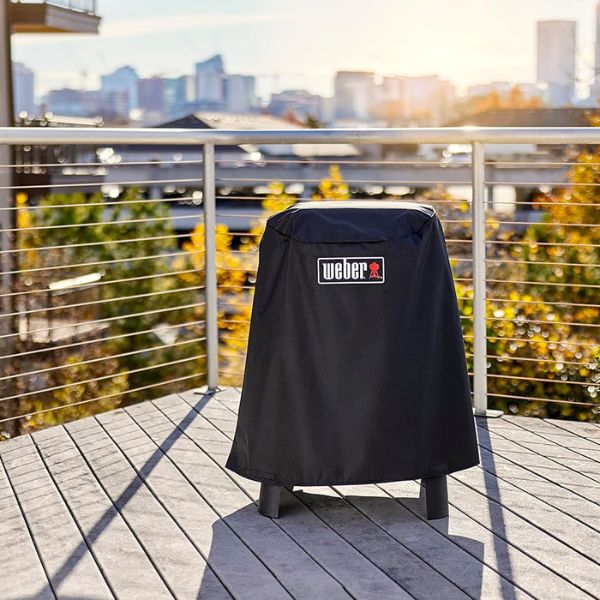 B0BHVRP7MP-4 Cobertor Weber para Parrilla Eléctrica Lumin con Soporte