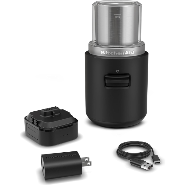 B0CTR379G5 (1) Amoladora de café KitchenAid inalámbrica Go