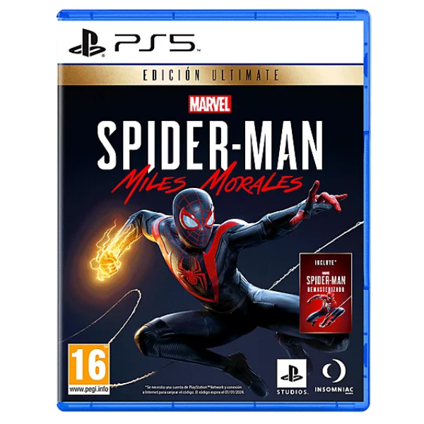 1011713 Juego PS5 Marvel's Spider-Man: Miles Morales Ultimate Edition