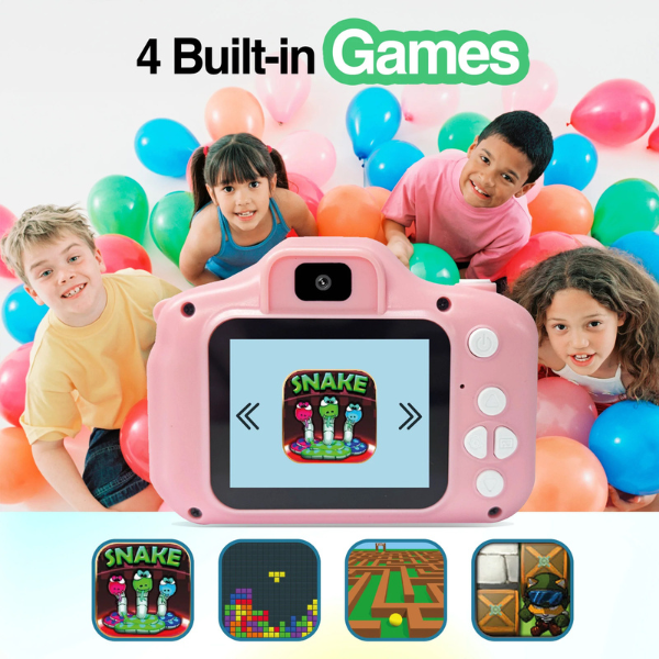 ARG-AC-9181PK (3) Cámara digital ArgomTech para niños, ARG-AC-9181