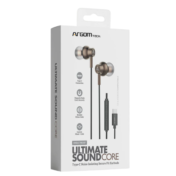 ARG-HS-2030BR (2) Audífonos ArgomTech Ultimate Sound Core, ARG-HS-2030