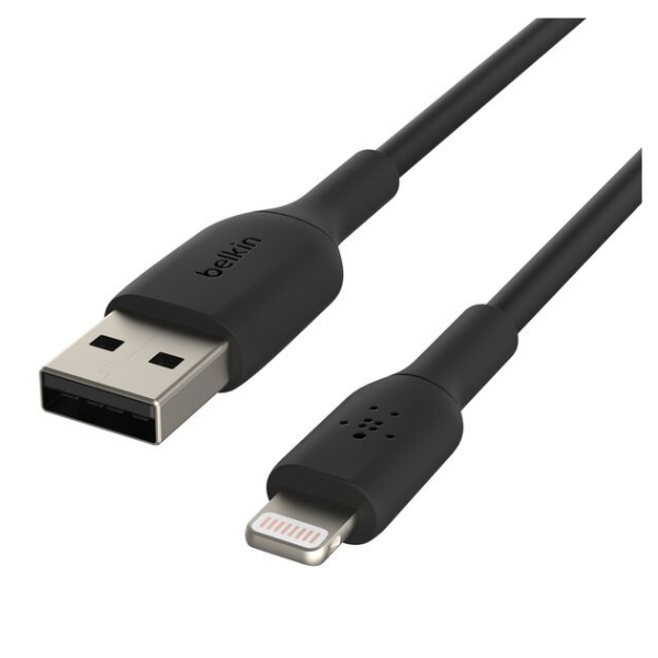 CAA001BT2MBK Cable Belkin Lightning a USB de 2m