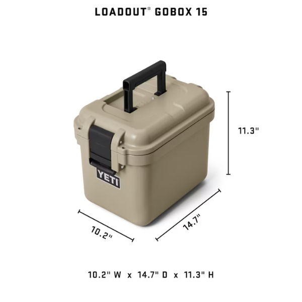 LDOUT15-TAN (8) Caja YETI LoadOut GoBox 15