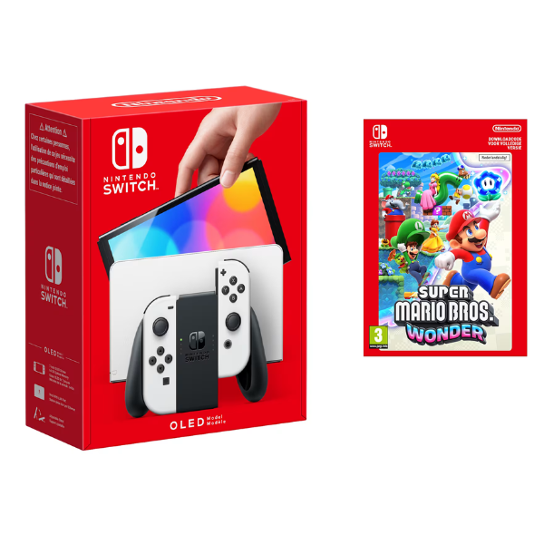 Q20173 Consola Nintendo Switch OLED con Super Mario Bros. Wonder