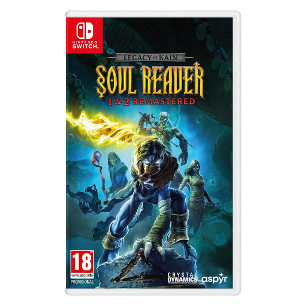 1012338 Juego de Nintendo Switch Legacy of Kain: Soul Reaver 1 & 2 Remastered