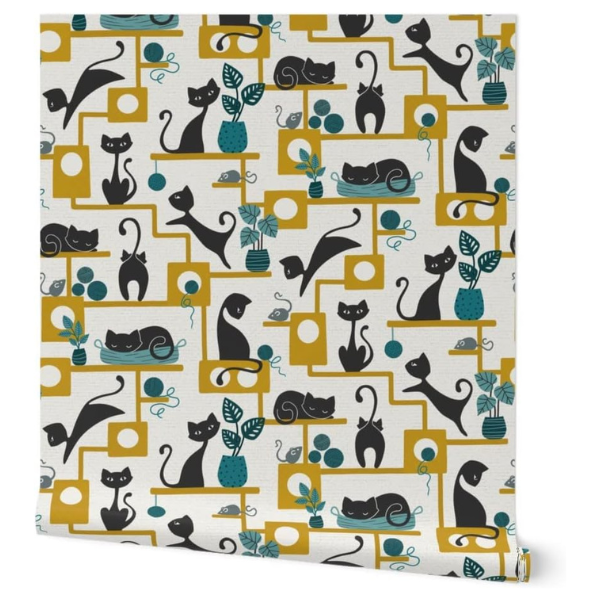 B0BQJWHPJV (2) Papel tapiz Spoonflower Autoadhesivo 24" x 36"
