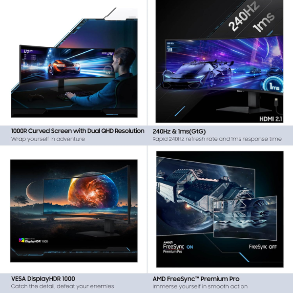 B0CP6HW894 (21) Monitor Samsung Odyssey G9 49” G95