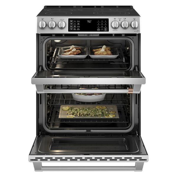 CES750P2MS1-SS-BB (3) Cocina Café 30" con horno doble CES750P2MS1