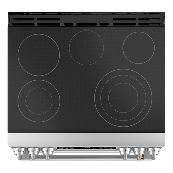 CES750P2MS1-SS-BB (4) Cocina Café 30" con horno doble CES750P2MS1