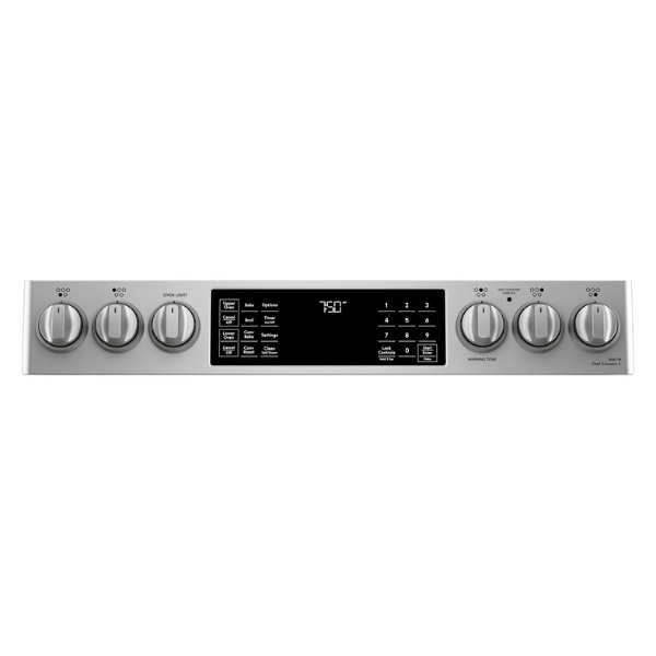 CES750P2MS1-SS-BB (6) Cocina Café 30" con horno doble CES750P2MS1