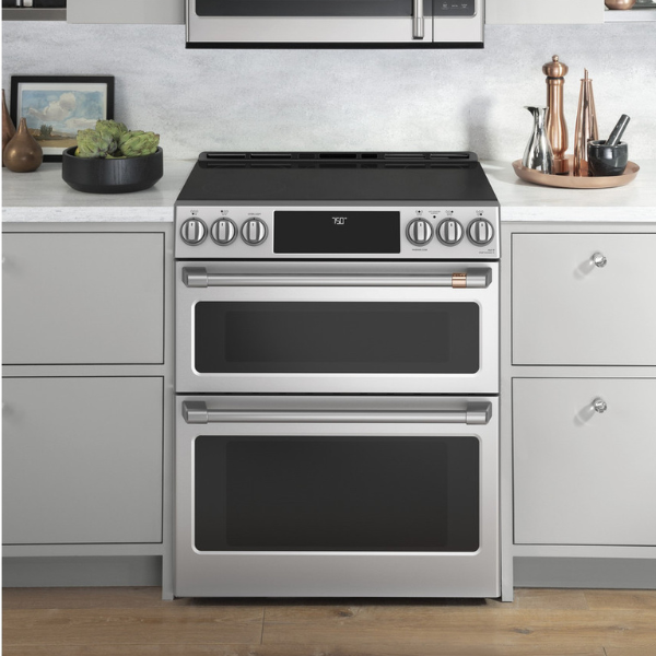 CES750P2MS1-SS-BB (7) Cocina Café 30" con horno doble CES750P2MS1