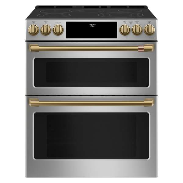 CES750P2MS1-SS-BR Cocina Café 30" con horno doble CES750P2MS1