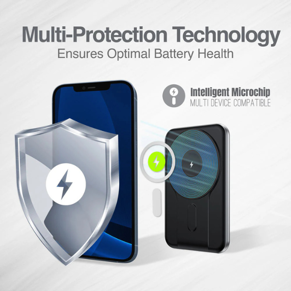 ARG-PB-1160SL (7) Banco de energía ArgomTech MS5 magnético 5000 mAh