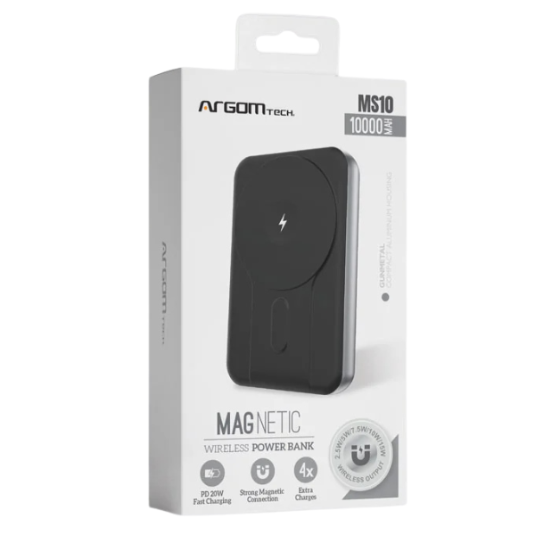 ARG-PB-1162SL (10) Banco de energía ArgomTech MS10 10000 mAh