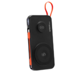 Banco de energía ArgomTech ST10 4 en 1 Magnético de 10 000 mAh con cable integrado
