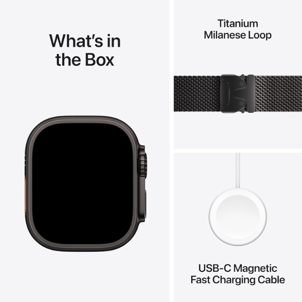 B0FQG17FTN (4) Reloj Apple Watch Ultra 3 GPS + Celular - Correa Milanese Loop en titanio