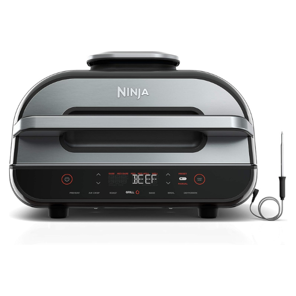 B089TQ82WT Parrilla Ninja Foodi Smart XL 6 en 1 para interiores