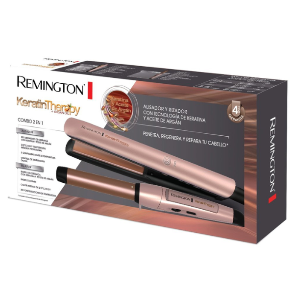BD00194-7 Combo Remington Alisadora y Ondulador