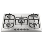 Plantilla de gas Frigidaire 30" empotrable 5 quemadores FTGC3050XS
