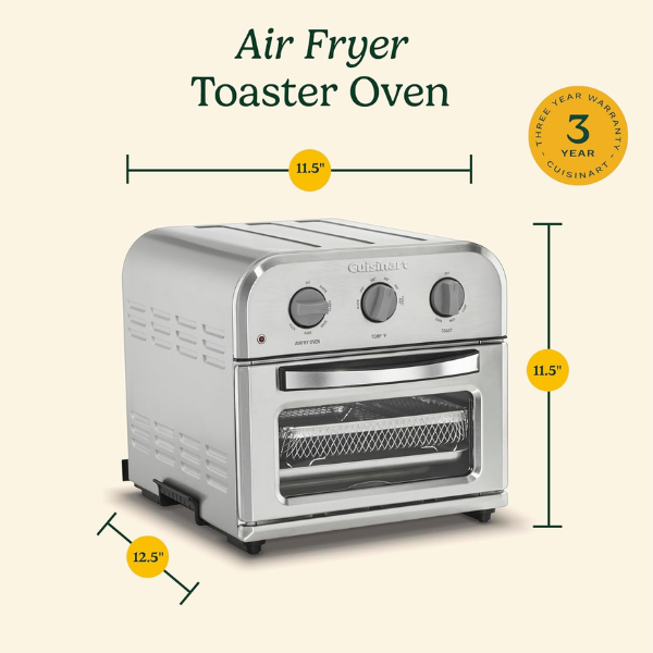 B09GL56L4T-7 Freidora de Aire Cuisinart 6-en-1