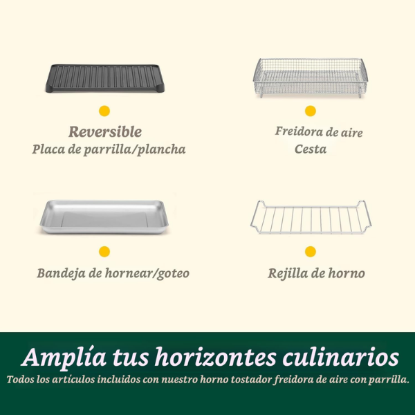 B09HSWBTN4-5 Freidora de Aire Cuisinart 8-en-1