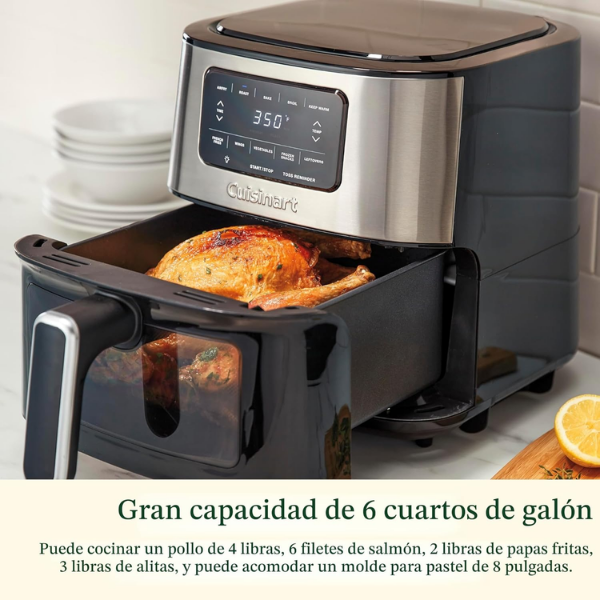 B0BYF8PT3L-4 Freidora de Aire Cuisinart 6 Qt