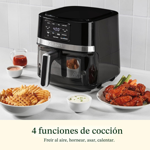 B0D98VT7VX-2 Freidora de Aire Cuisinart 4.5 Qt